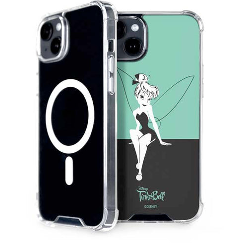 Disney Tinker Bell Color Block iPhone 15 Plus MagSafe Case
