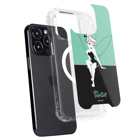 Disney Tinker Bell Color Block iPhone 14 Pro Max MagSafe Case
