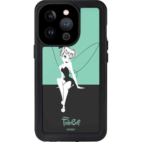 Disney Tinker Bell Color Block iPhone 14 Pro Waterproof Case