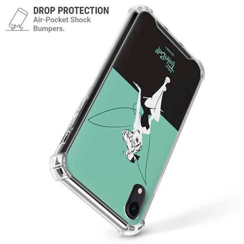 Disney Tinker Bell Color Block iPhone XR Clear Case