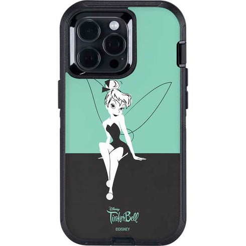 Disney Tinker Bell Color Block Otterbox Defender iPhone Skin