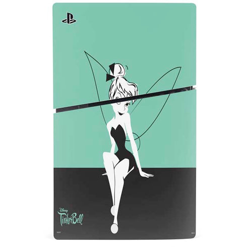 Disney Tinker Bell Color Block PS5 Slim Disk Console Skin