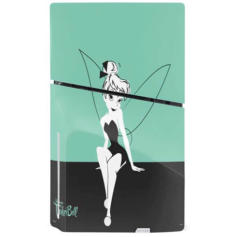 Disney Tinker Bell Color Block PS5 Slim Disk Console Skin