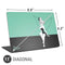 Disney Tinker Bell Color Block Universal Laptop 11in (8.8 x 6.2in) Skin