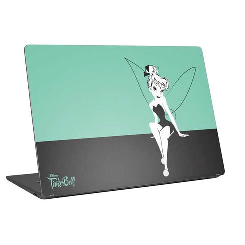 Disney Tinker Bell Color Block Universal Laptop 13in (10.6 x 7.6in) Skin