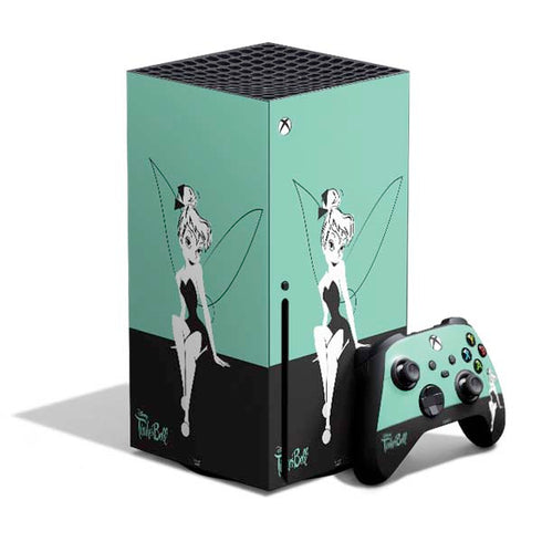 Disney Tinker Bell Color Block Xbox Series X Bundle Skin