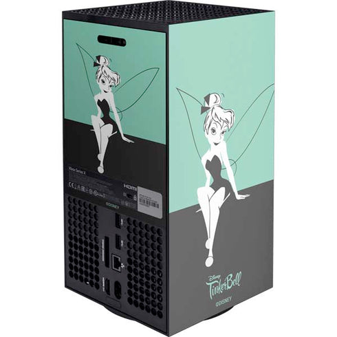 Disney Tinker Bell Color Block Xbox Series X Console Skin