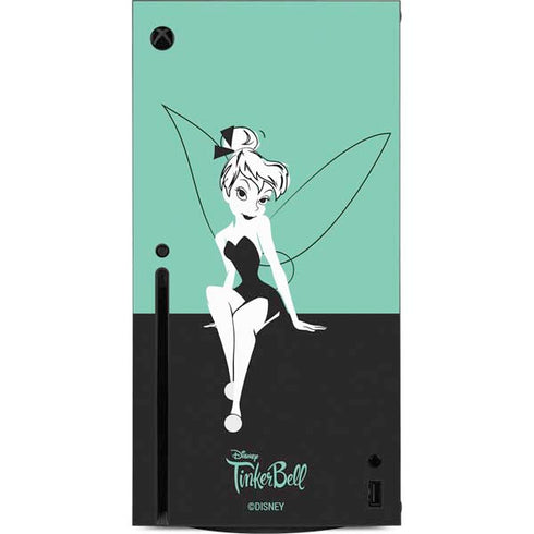 Disney Tinker Bell Color Block Xbox Series X Console Skin