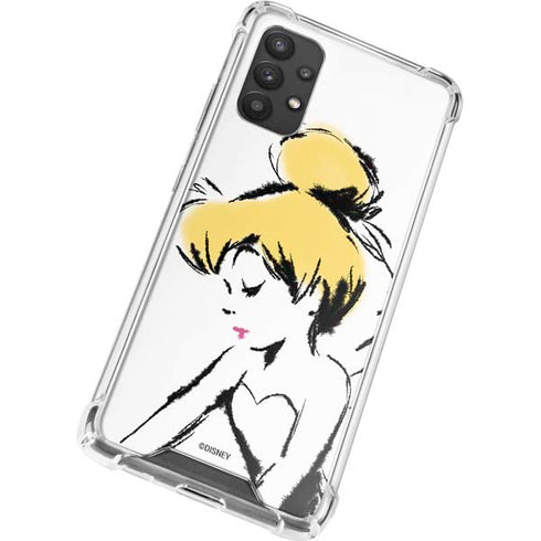 Disney Tinker Bell Dreamer Ink Art Galaxy A32 5G Clear Case
