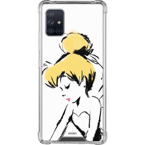 Disney Tinker Bell Dreamer Ink Art Galaxy A51 5G Clear Case