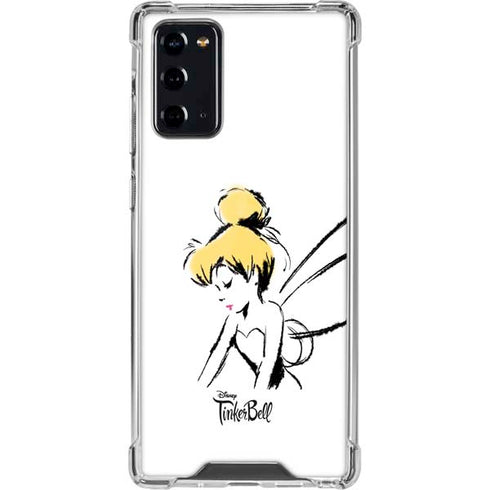 Disney Tinker Bell Dreamer Ink Art Galaxy Note20 5G Clear Case