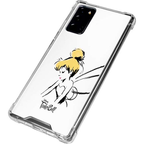 Disney Tinker Bell Dreamer Ink Art Galaxy Note20 5G Clear Case
