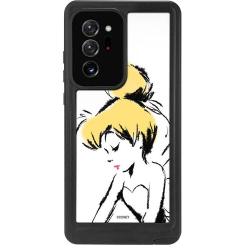 Disney Tinker Bell Dreamer Ink Art Galaxy Note20 Ultra 5G Waterproof Case
