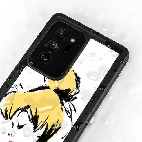 Disney Tinker Bell Dreamer Ink Art Galaxy Note20 Ultra 5G Waterproof Case