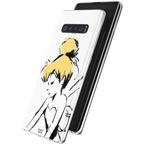 Disney Tinker Bell Dreamer Ink Art Galaxy S10 Plus Skin