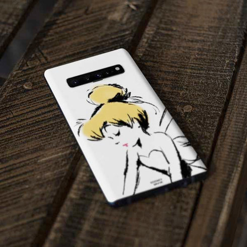 Disney Tinker Bell Dreamer Ink Art Galaxy S10 Plus Skin