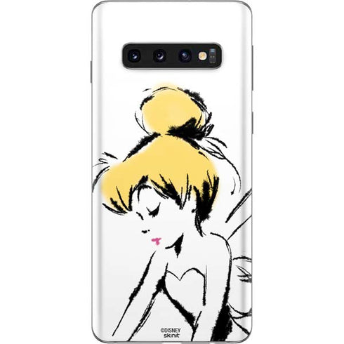 Disney Tinker Bell Dreamer Ink Art Galaxy S10 Skin