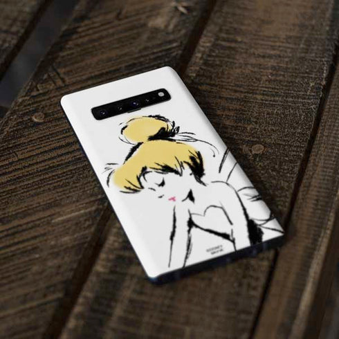 Disney Tinker Bell Dreamer Ink Art Galaxy S10 Skin