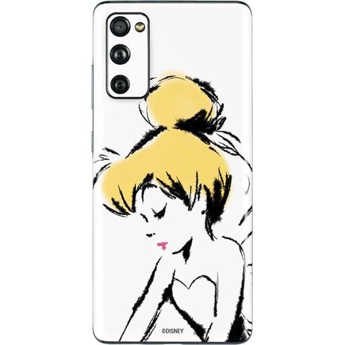 Disney Tinker Bell Dreamer Ink Art Galaxy S20 Fan Edition Skin