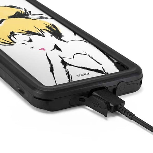 Disney Tinker Bell Dreamer Ink Art Galaxy S20 Plus Waterproof Case