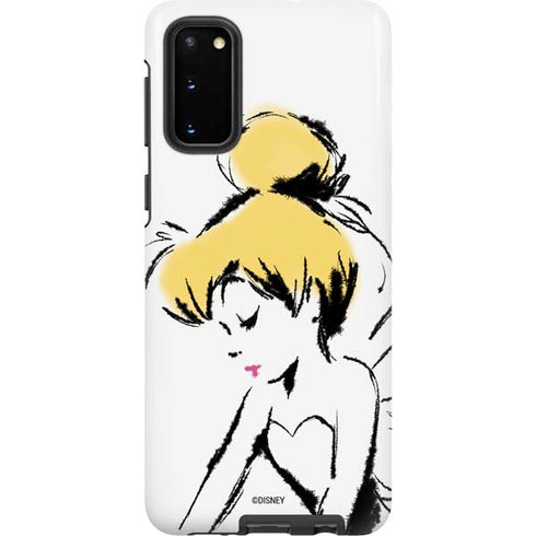 Disney Tinker Bell Dreamer Ink Art Galaxy S20 Pro Case