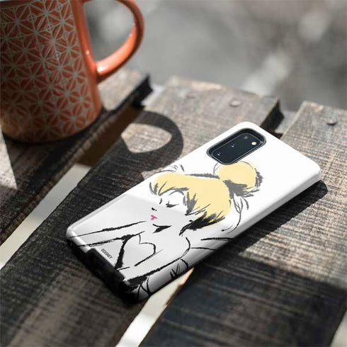 Disney Tinker Bell Dreamer Ink Art Galaxy S20 Pro Case