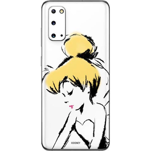 Disney Tinker Bell Dreamer Ink Art Galaxy S20 Skin