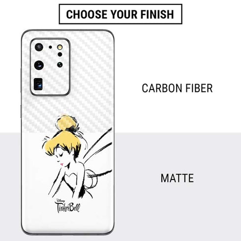 Disney Tinker Bell Dreamer Ink Art Galaxy S20 Ultra 5G Skin