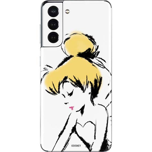 Disney Tinker Bell Dreamer Ink Art Galaxy S21 5G Skin