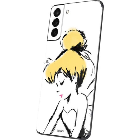 Disney Tinker Bell Dreamer Ink Art Galaxy S21 5G Skin