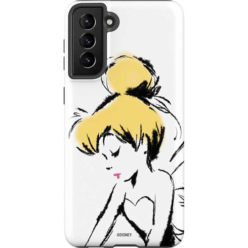 Disney Tinker Bell Dreamer Ink Art Galaxy S21 Plus 5G Pro Case
