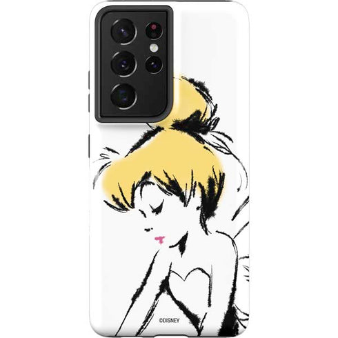 Disney Tinker Bell Dreamer Ink Art Galaxy S21 Ultra 5G Pro Case