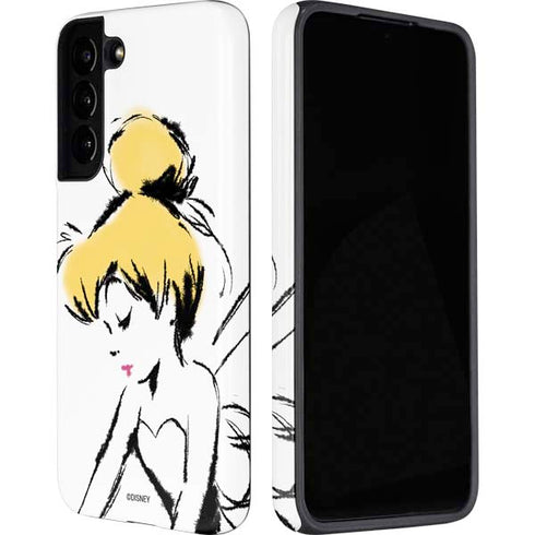 Disney Tinker Bell Dreamer Ink Art Galaxy S22 Plus Pro Case