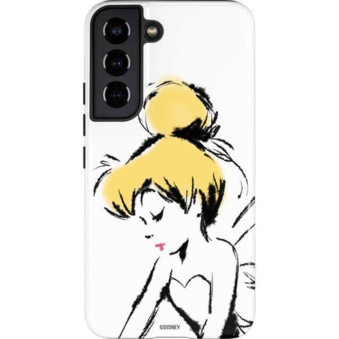 Disney Tinker Bell Dreamer Ink Art Galaxy S22 Pro Case
