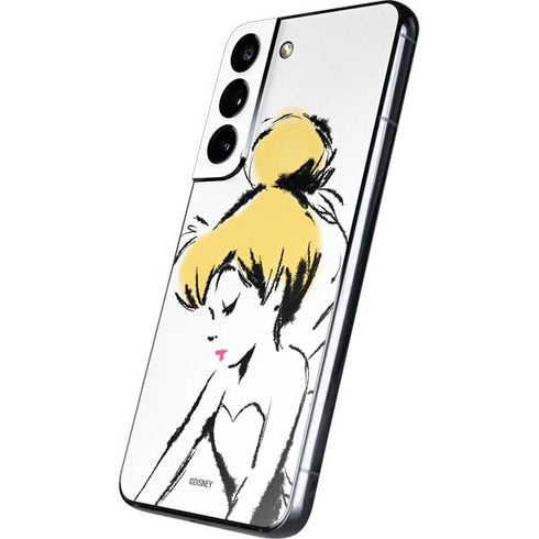 Disney Tinker Bell Dreamer Ink Art Galaxy S22 Skin