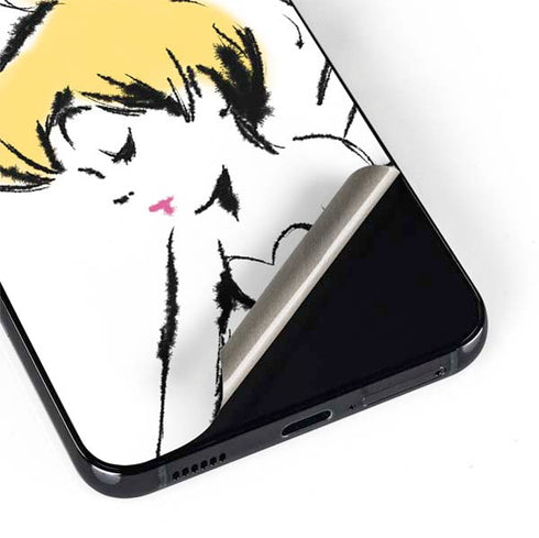 Disney Tinker Bell Dreamer Ink Art Galaxy S22 Skin