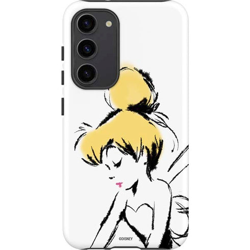 Disney Tinker Bell Dreamer Ink Art Galaxy S23 Plus Pro Case