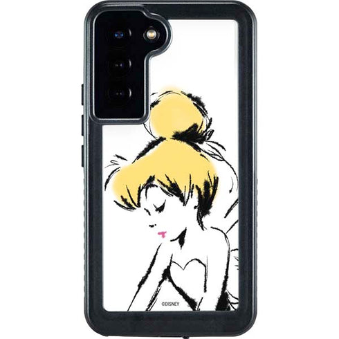 Disney Tinker Bell Dreamer Ink Art Galaxy S23 Plus Waterproof Case
