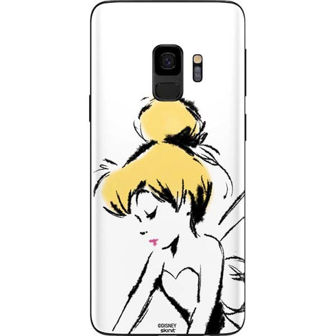 Disney Tinker Bell Dreamer Ink Art Galaxy S9 Skin