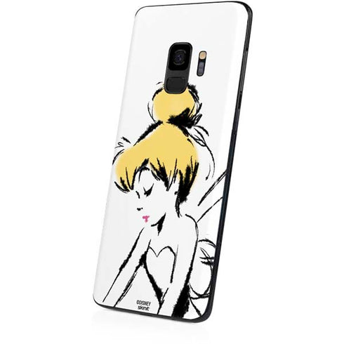 Disney Tinker Bell Dreamer Ink Art Galaxy S9 Skin