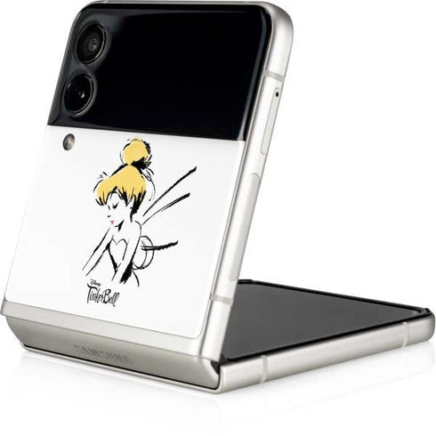 Disney Tinker Bell Dreamer Ink Art Galaxy Z Flip3 5G Skin