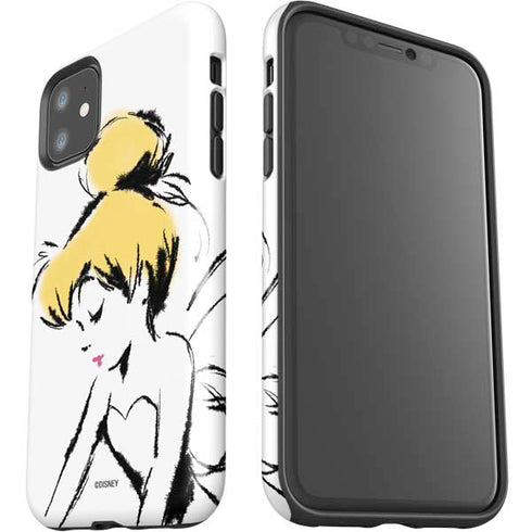 Disney Tinker Bell Dreamer Ink Art iPhone 11 Impact Case