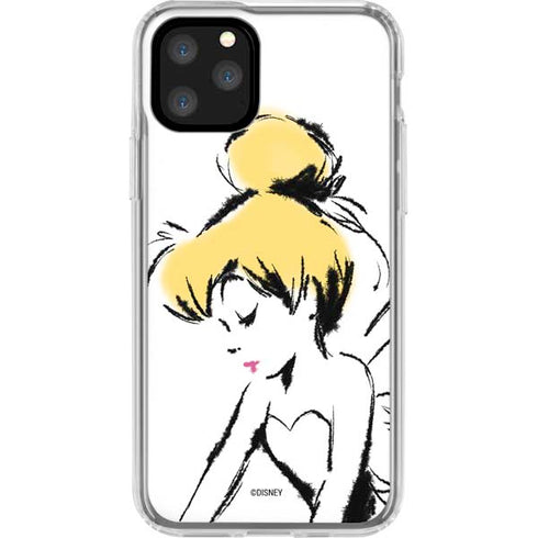 Disney Tinker Bell Dreamer Ink Art iPhone 11 Pro Clear Case