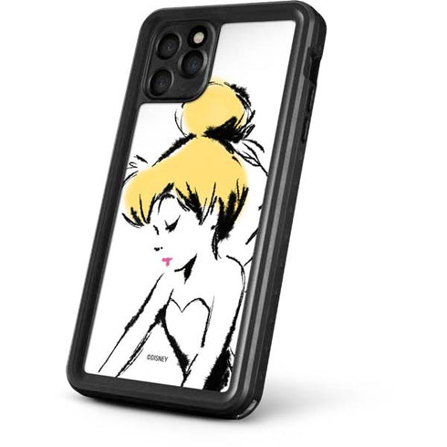 Disney Tinker Bell Dreamer Ink Art iPhone 11 Pro Max Waterproof Case