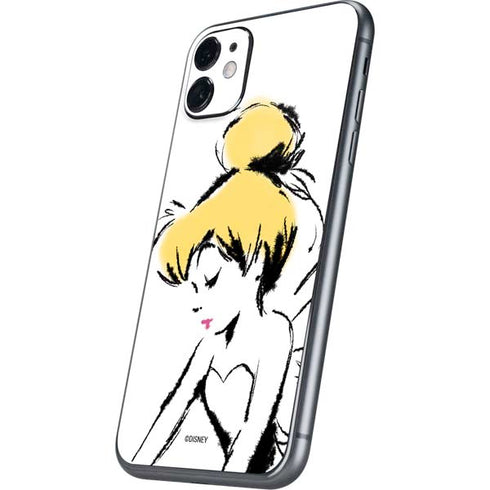 Disney Tinker Bell Dreamer Ink Art iPhone 11 Skin