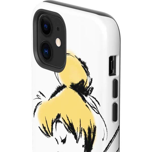Disney Tinker Bell Dreamer Ink Art iPhone 12 Impact Case
