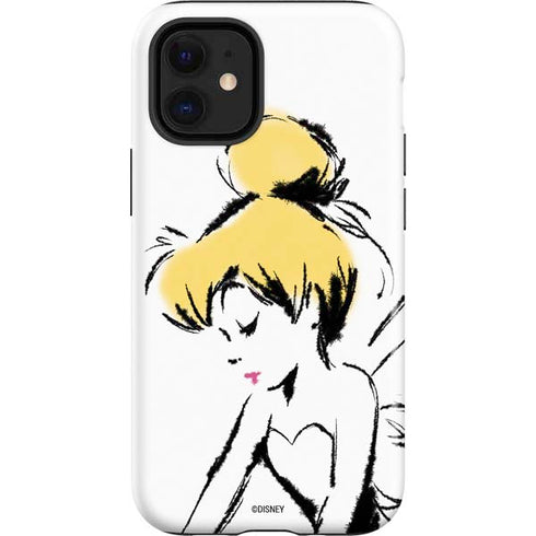 Disney Tinker Bell Dreamer Ink Art iPhone 12 Mini Impact Case