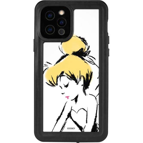 Disney Tinker Bell Dreamer Ink Art iPhone 12 Pro Waterproof Case