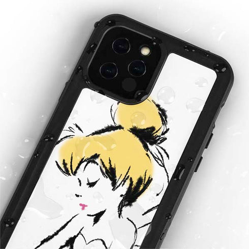 Disney Tinker Bell Dreamer Ink Art iPhone 12 Pro Waterproof Case