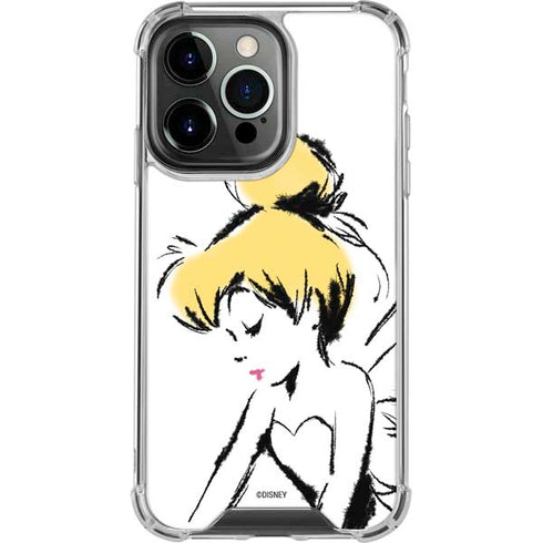 Disney Tinker Bell Dreamer Ink Art iPhone 13 Pro Clear Case